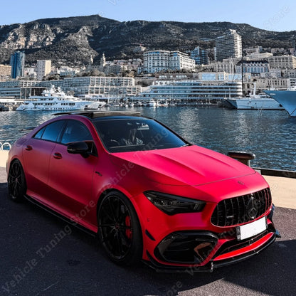 Front Bumper Lip for Mercedes Benz CLA C118 CLA45 AMG 2020-2023 image 1