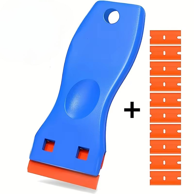 Car Residue Remover Scraper - Plastic Razor Blade Tool For Decals image 6