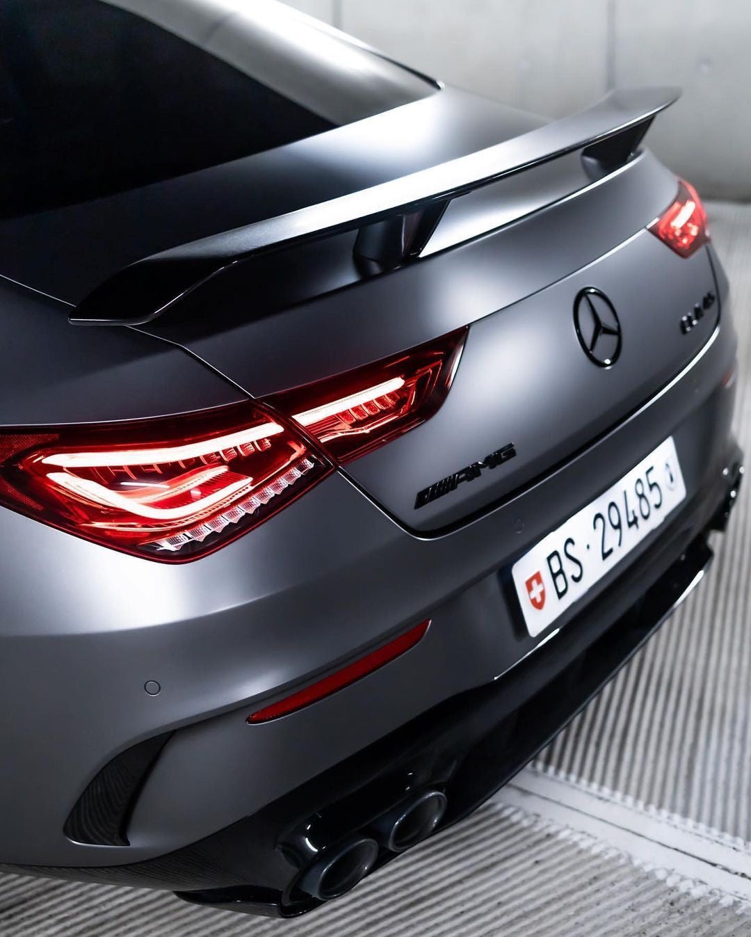 Rear AERO PACK Spoiler for Mercedes Benz C118 CLA 2019-2021  image 1