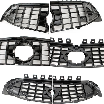 Front Racing Facelift Upper Radiator Billet Bumper Grill For Mercedes-Benz W118  image 1