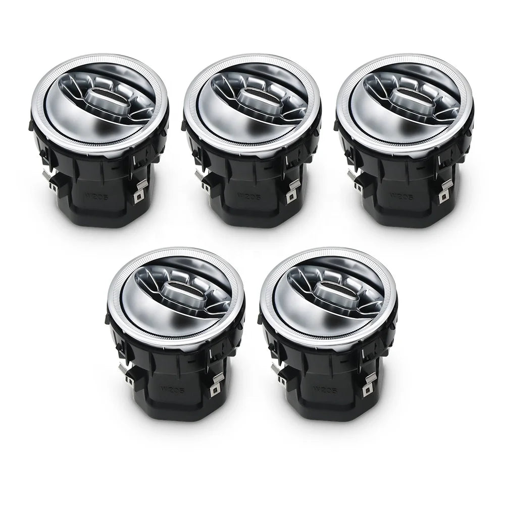 64 Colors Turbo Air Vent Outlet Ambient Light for C-Class W205 GLC X253 image 2