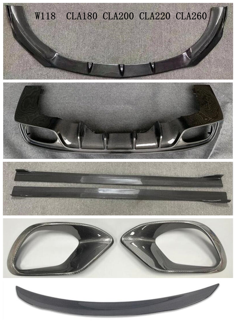 Hypospec Premium Carbon Design KIT.1 For Mercedes CLA  2019 - 2022 image 12