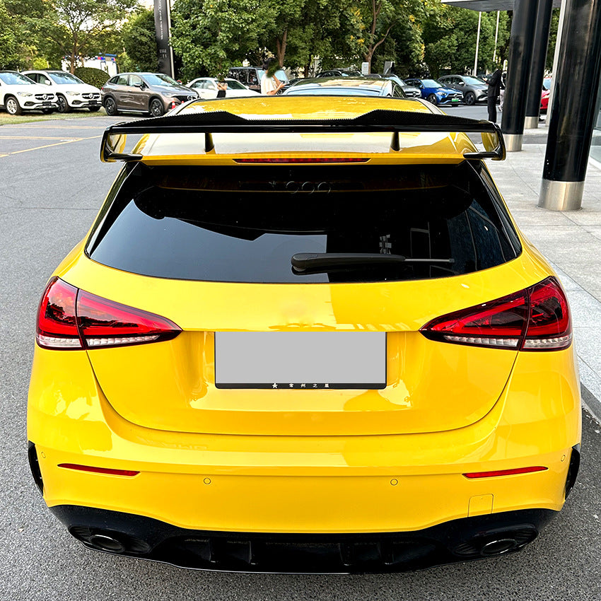 Black Car Rear Trunk Roof Spoiler Wing Lip Tail Tailgate Spoilers For Mercedes B image 3