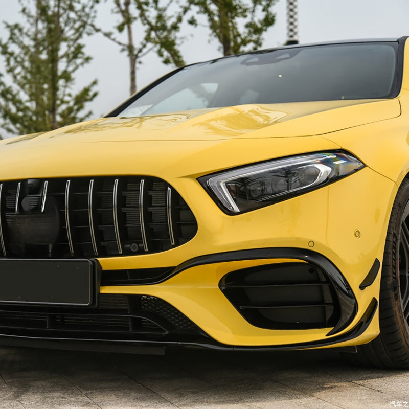 Car  Front Bumper Lip Spoiler Diffuser Bumper Protector Guard for Mercedes-Benz  image 2