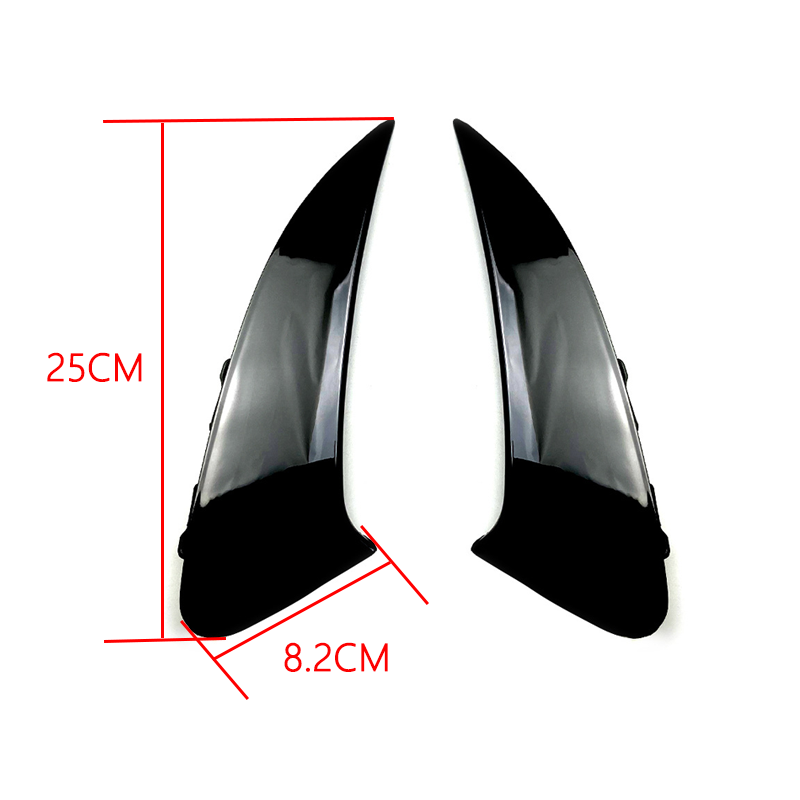 Car Rear Bumper Side Canards Splitter For Mercedes-Benz Accessories CLA C Class  image 2