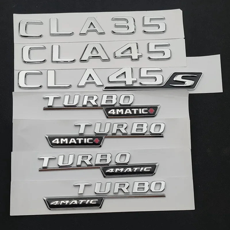 OEM Mercedes CLA35 CLA45s AMG Badges For Rear And Fender image 1