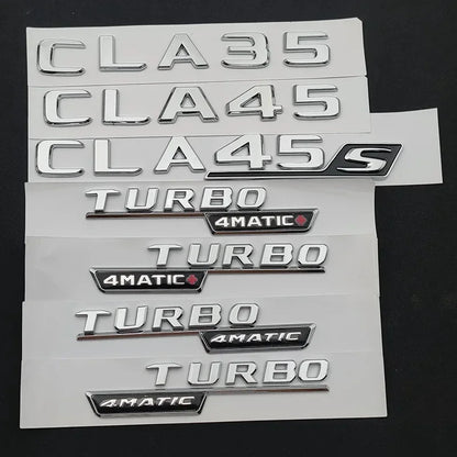 OEM Mercedes CLA35 CLA45s AMG Badges For Rear And Fender image 1