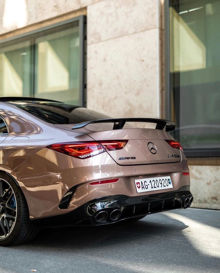 Rear AERO PACK Spoiler for Mercedes Benz C118 CLA 2019-2021  image 3