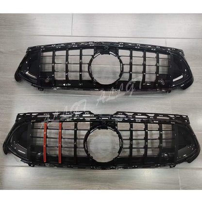 Front Racing Facelift Grille Upper Bumper Radiator Grill For Mercedes-Benz W177  image 2