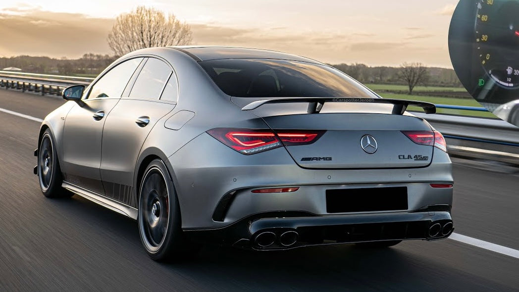 Rear AERO PACK Spoiler for Mercedes Benz C118 CLA 2019-2021  image 9