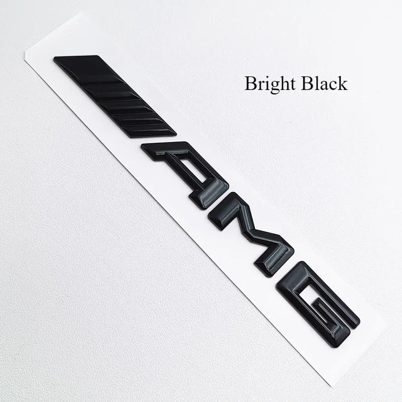 3D Plastic Car Emblem Sticker For Mercedes benz A B C E G CLA GLK CLASS W221 W21 image 5