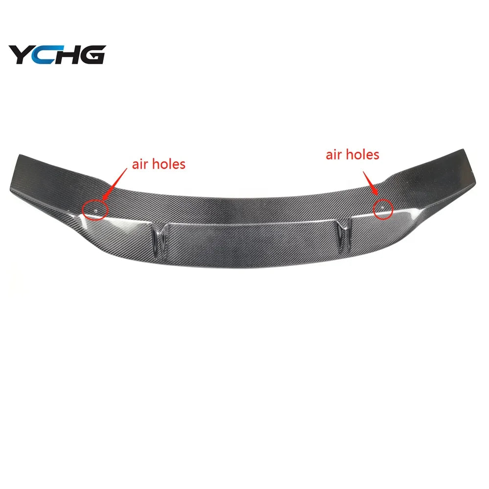 Carbon Fiber Rear Trunk Duck Spoiler for Mercedes C Class W205 4 Door 2015-2021 image 4