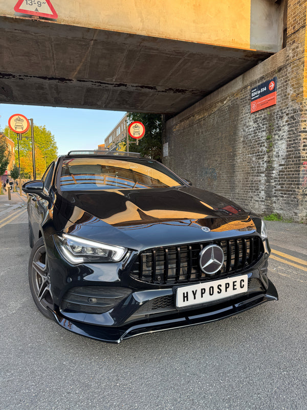 MERCEDES CLA W118 2019-2022 PANAMERICA BLACK GT GRILL image 0