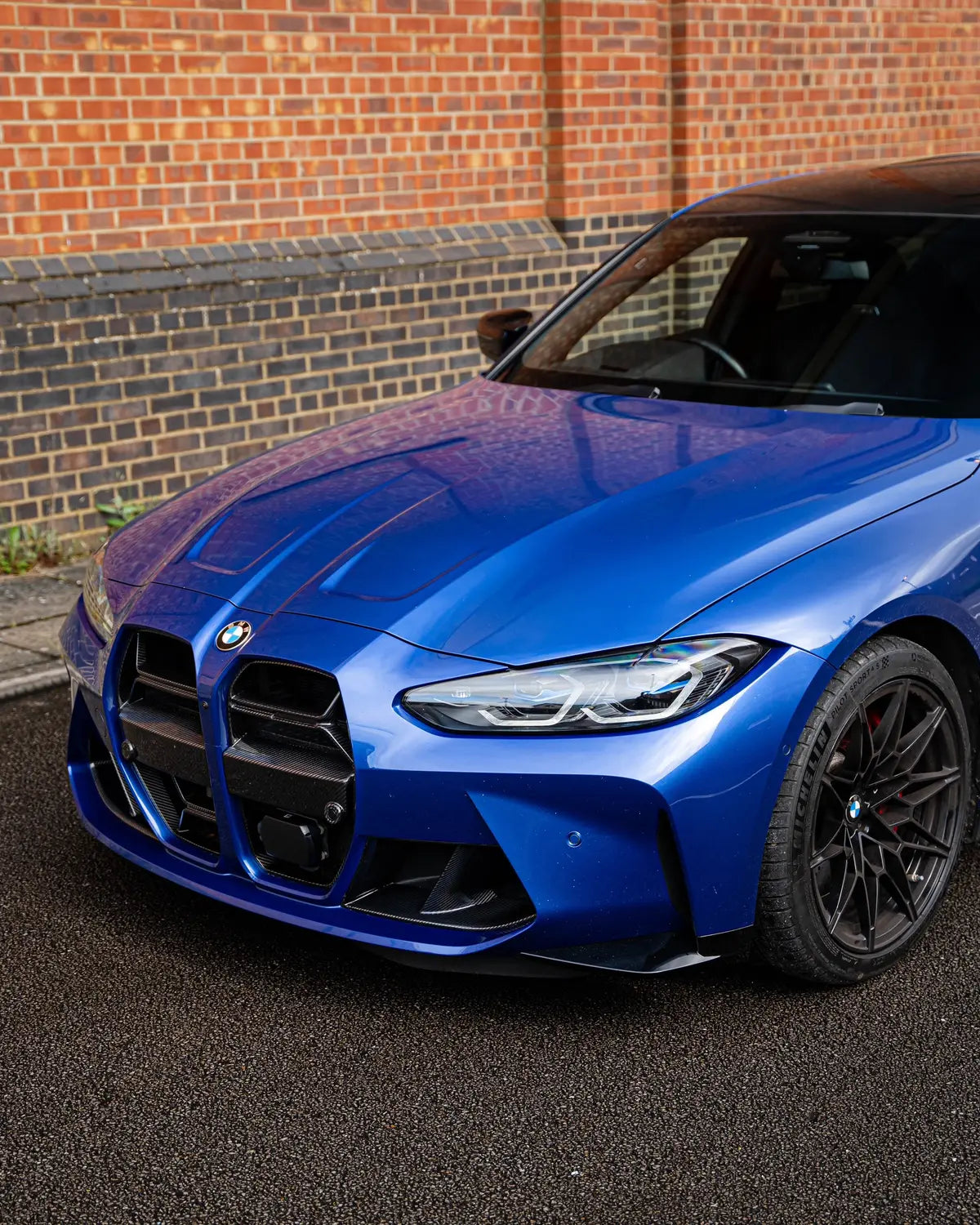 CSL Dry Carbon Fiber Grill | BMW M3 M4 G80 G82 G83 2021+