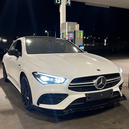 Front Splitter | Mercedes Benz CLA C118 W118 CLA220 250 CLA35 45 AMG 2020+