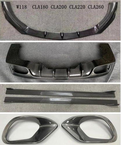Hypospec Premium Carbon Design KIT.1 For Mercedes CLA  2019 - 2022 image 10