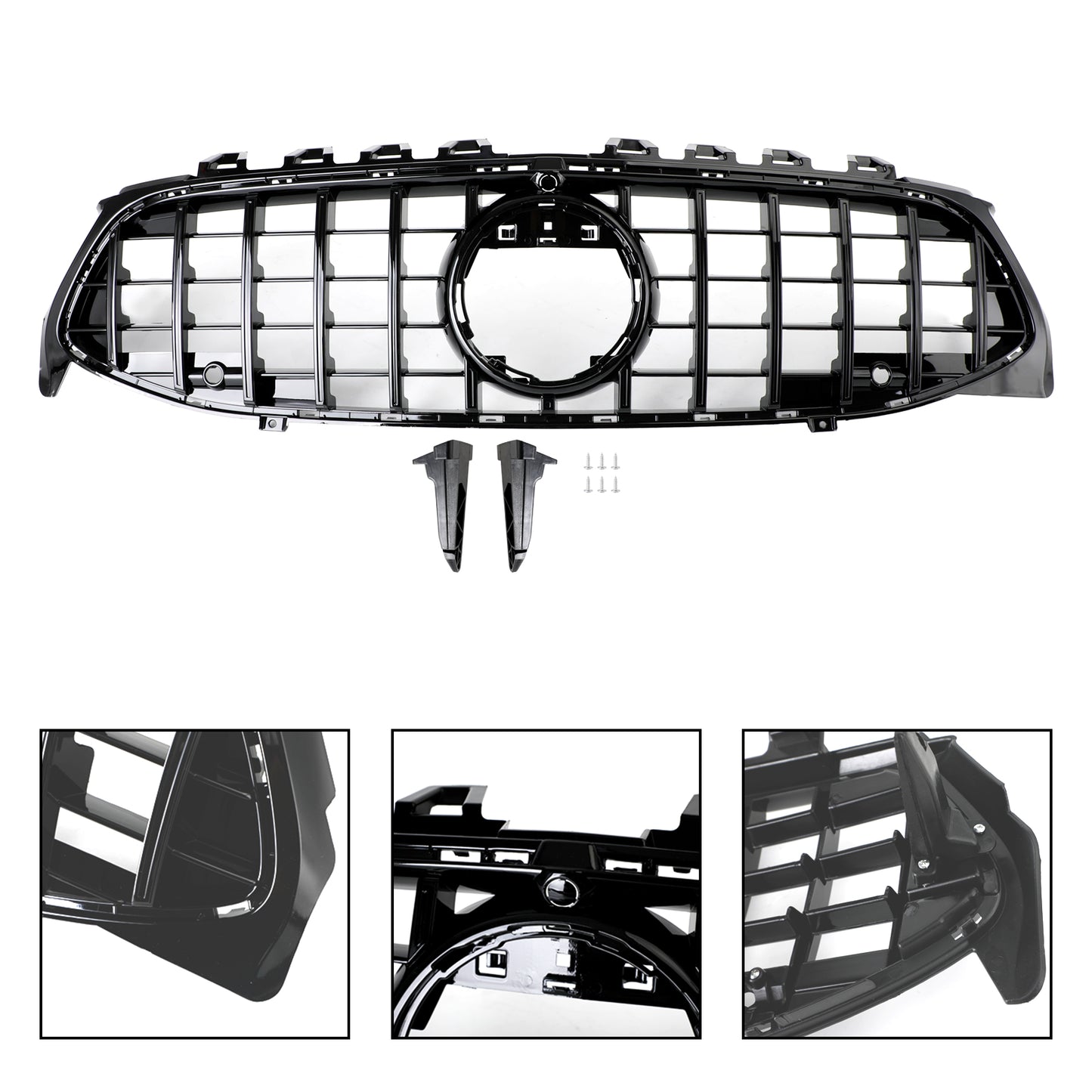 MERCEDES CLA W118 2019-2022 PANAMERICA BLACK GT GRILL image 2
