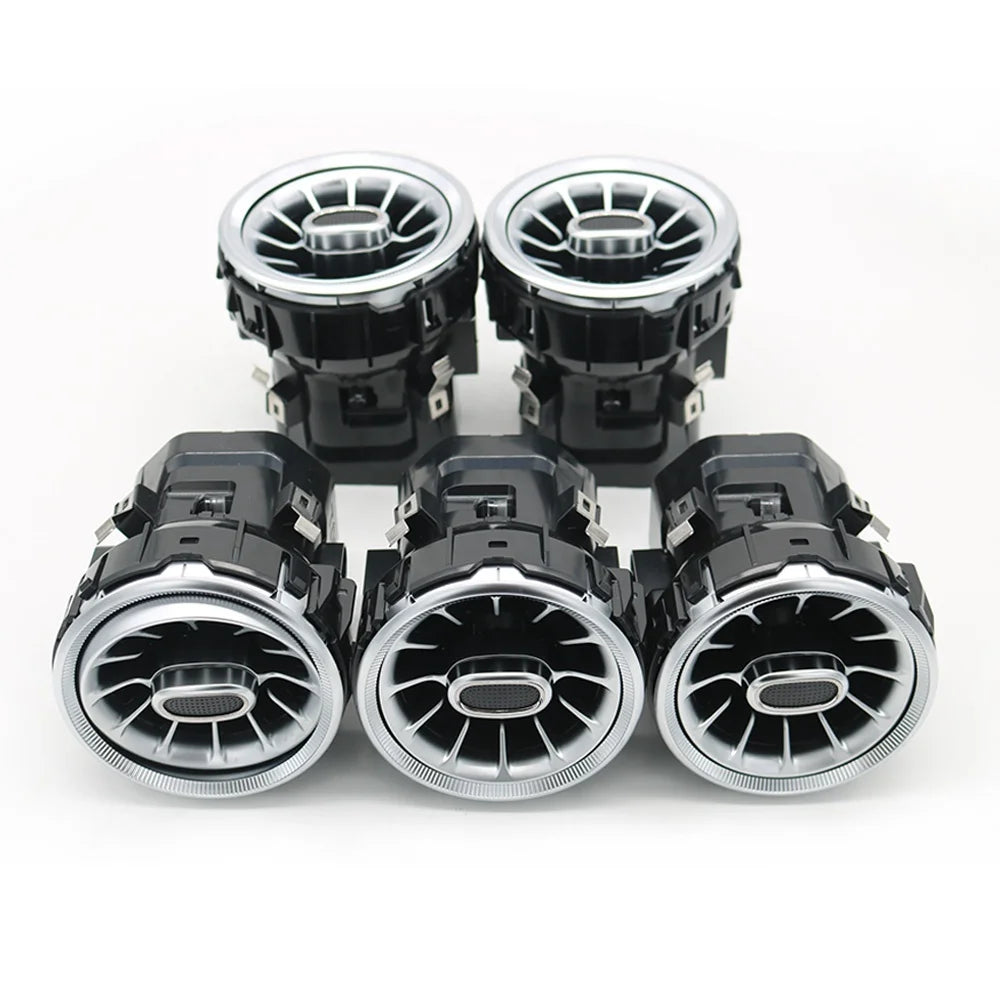 64 Colors Turbo Air Vent Outlet Ambient Light for C-Class W205 GLC X253 image 1