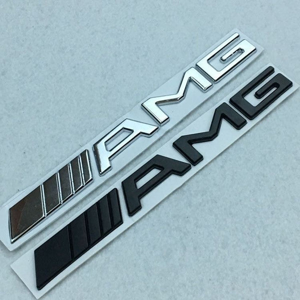 3D Plastic Car Emblem Sticker For Mercedes benz A B C E G CLA GLK CLASS W221 W21 image 0
