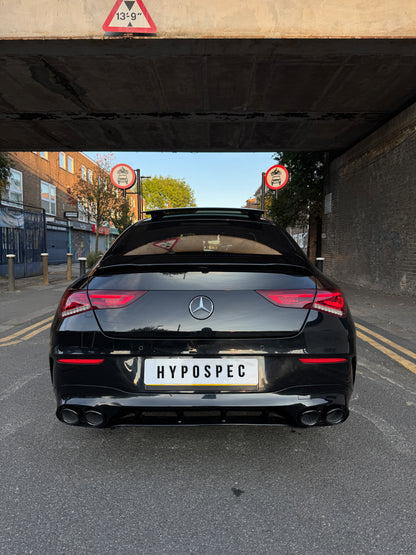Mercedes Benz W118 CLA Upgrade To CLA45s AMG Diffuser With Quad Exhaust Tips image 5