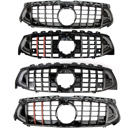 Front Racing Facelift Upper Radiator Billet Bumper Grill For Mercedes-Benz W118  image 0