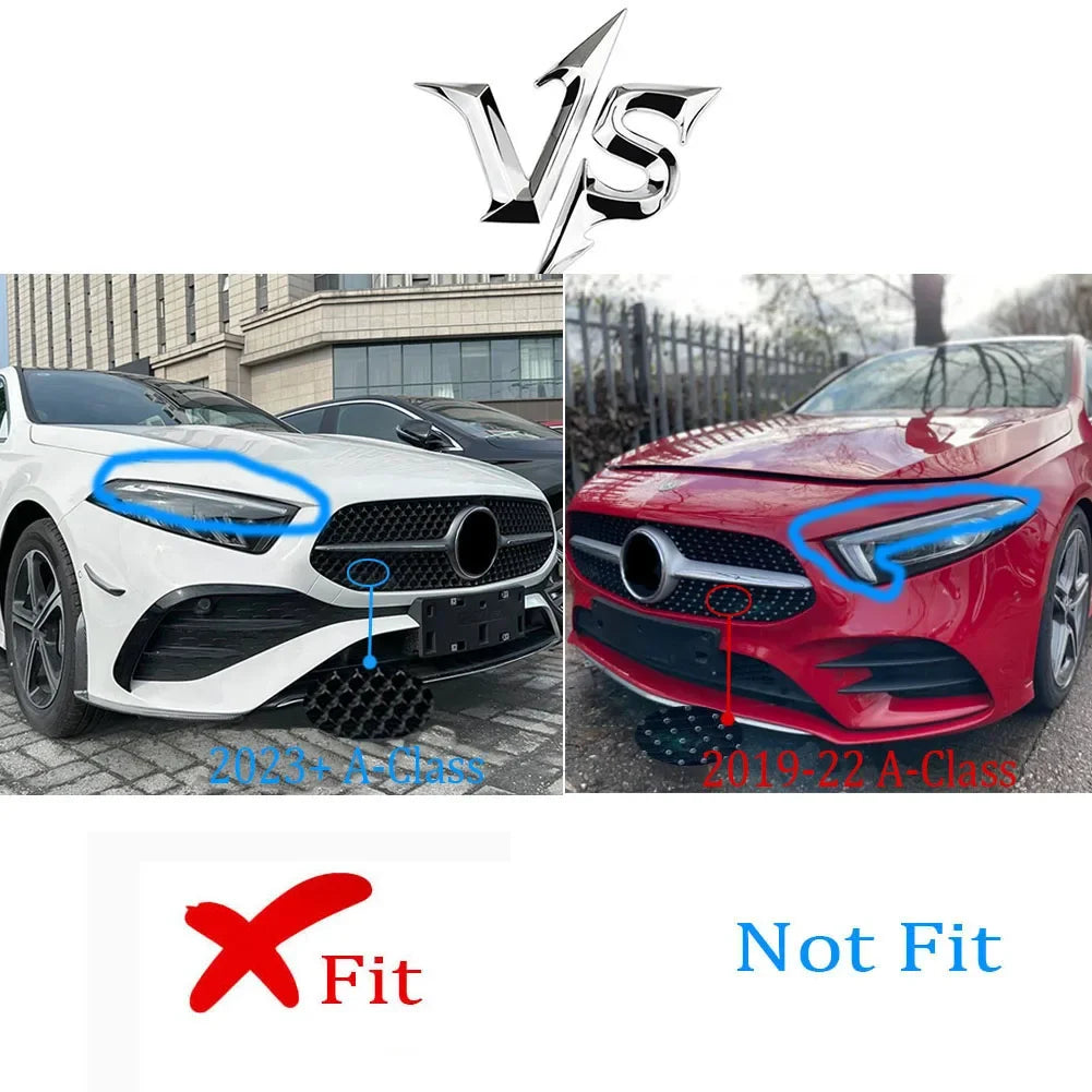 Front Racing Facelift Grille Upper Bumper Radiator Grill For Mercedes-Benz W177  image 1