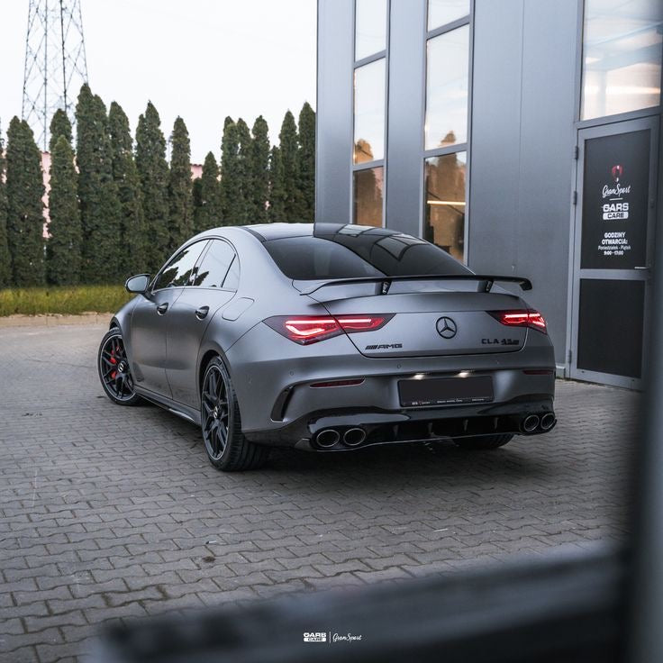 Rear AERO PACK Spoiler for Mercedes Benz C118 CLA 2019-2021  image 5
