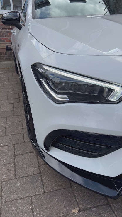 Front Splitter | Mercedes Benz CLA C118 W118 CLA220 250 CLA35 45 AMG 2020+